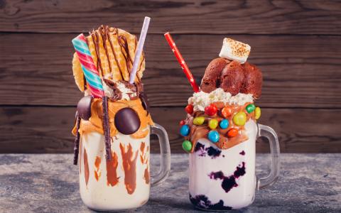 Como decorar seu milk shake e torná-lo instagramável