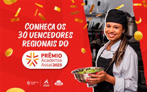 Prêmio Academia Assaí: 30 vencedores regionais